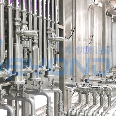 SUS 316L Soybean Milk Dairy Processing Line Automatic Industrial